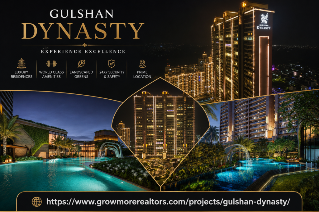 Gulshan Dynasty – A Perfect Blend of Luxury, Comfort, and Modern Living