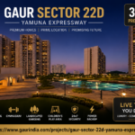 Gaur Sector 22D Yamuna Expressway: Modern 3 BHK Living