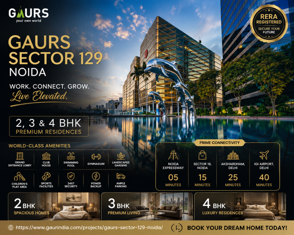 Gaurs Sector 129 Noida – Modern Homes in a Prime Location