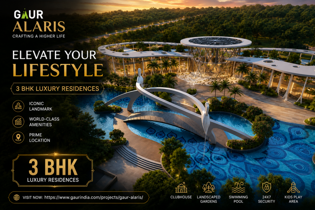 Gaur Alaris Noida – Premium 3 BHK Homes
