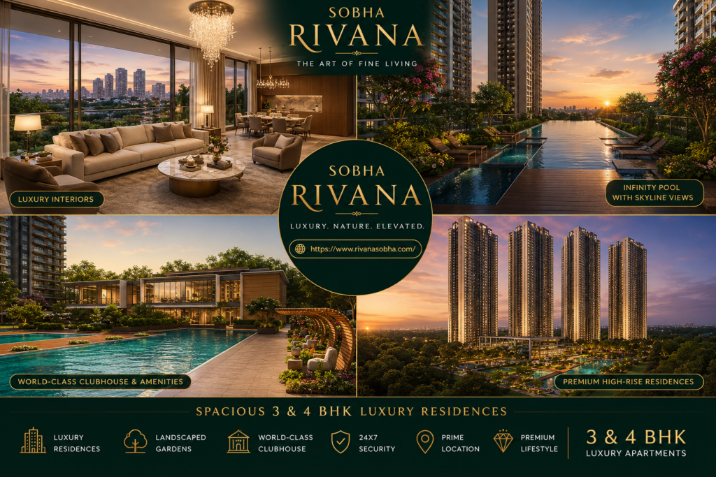 Sobha Rivana – A New Standard of Luxury Living in Greater Noida West