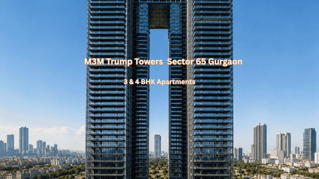 M3M Trump Towers Sector 65 Gurgaon: Ultra-Luxury 3 & 4 BHK Residences