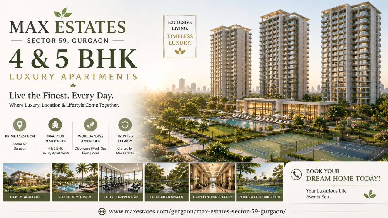 Max Estates Sector 59 Gurgaon